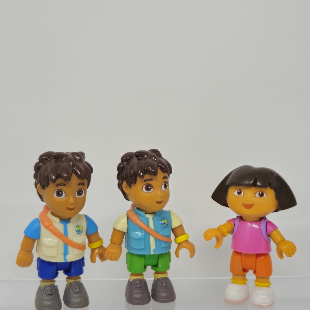 Mega Bloks Dora the Explorer Go Diego Building Toys Mini Figures